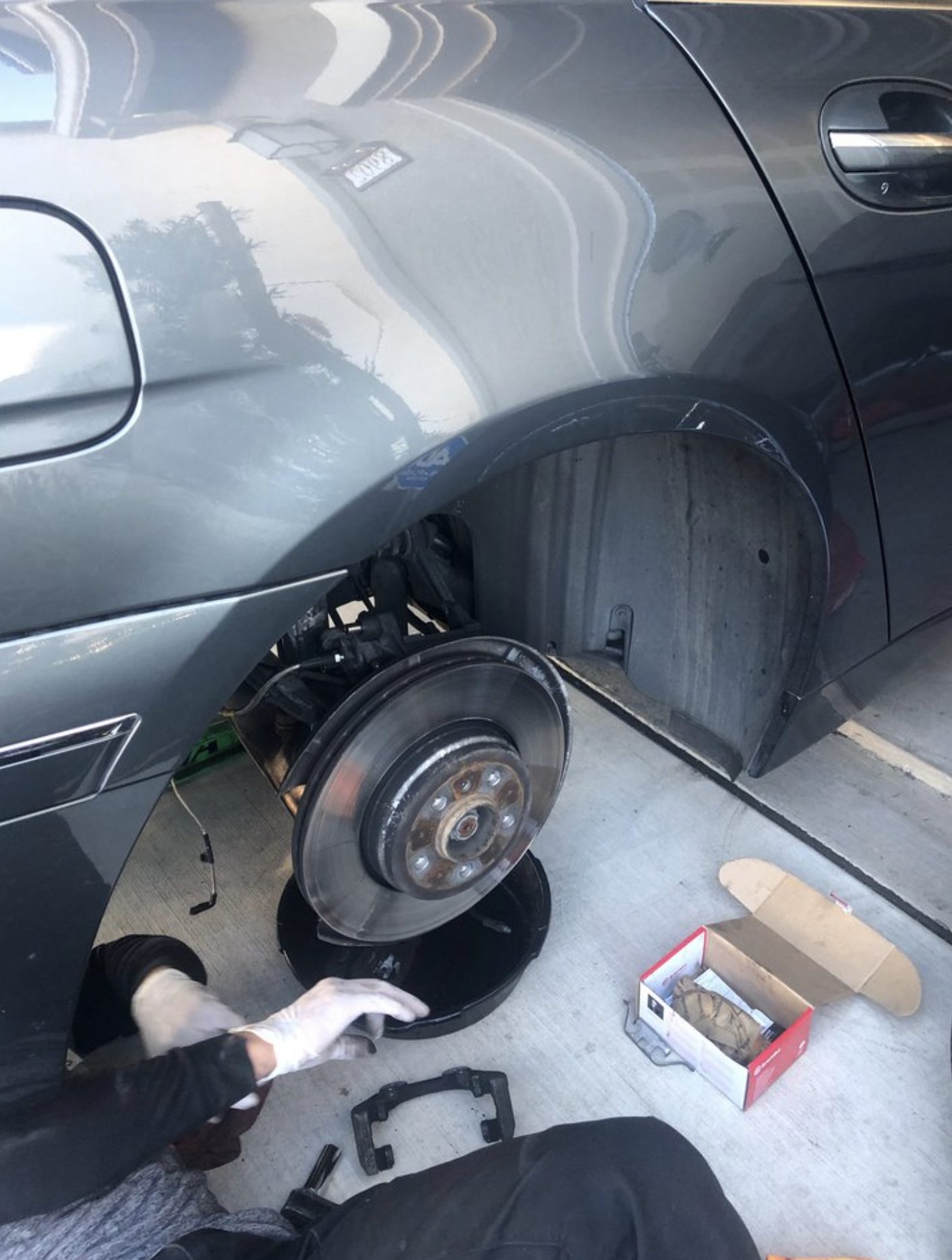 Panama-City-brake-repair this image shows mobile service in Panama City, FL